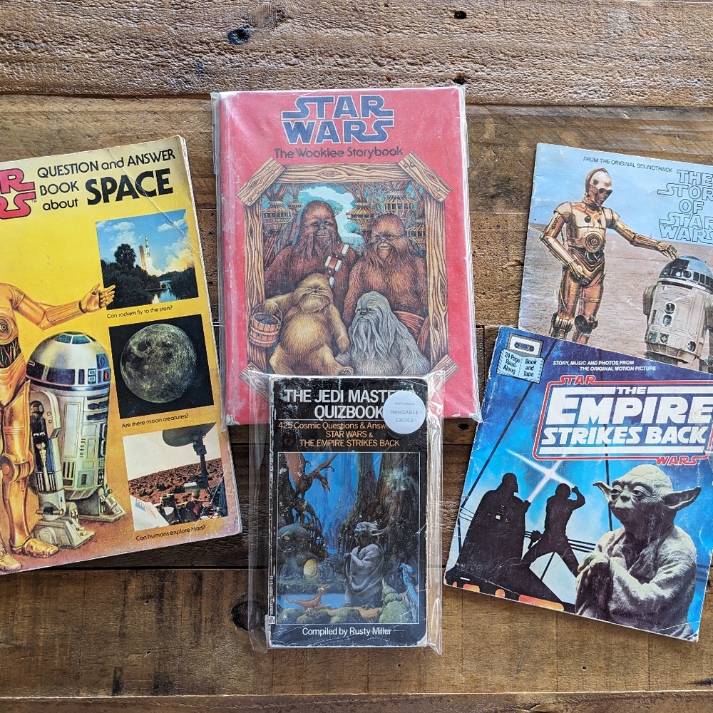 Vintage Star Wars Children's Books Lot